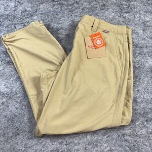 New Simms Superlight Pants Men's 40X32 Tan Fishing Outdoor UPF Water Repellent